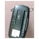 8-Sheet Strip Cut Home Paper Shredder,bonsaii CD and Credit Card Office Shredder Machine with Overheat and Overload Protection,3.5 Gallons Wastebasket,Black (S120-C)