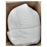 Utopia Bedding Comforter Duvet Insert - Quilted Comforter with Corner Tabs - Box Stitched Down Alternative Comforter (King, White)