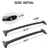 TUNTROL Roof Rack Cross Bars Fit for Toyota RAV4 2019-2022 LE XLE XSE Limited Hybrid, Aluminum Top Rail Cargo Accesorries Rooftop Luggage Carrier Set