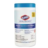Clorox Healthcare Bleach Germicidal Wipes, 150 Count Canister - Pack of 6 (30577)
