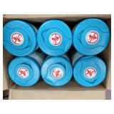 Clorox Healthcare Bleach Germicidal Wipes, 150 Count Canister - Pack of 6 (30577)