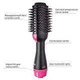 Hot Air Brush, Hair Brush Dryer and Styler, 3 in 1 Electric Negative Ion Hair Dryers, Curler and Straightener in One