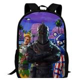 Epic Games Fortnite Unisex Children Backpack Notebook Bookbag Kids School Backpacks Travel Outdoor Schoolbag One Size