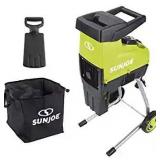 Snow Joe - 15-Amp 1.6-Inch Cutting Diameter Electric Silent Wood Chipper/Shredder