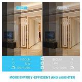 Ensenior 4 Pack 6 Inch Ultra-Thin LED Recessed Ceiling Light with Junction Box, 3500K Neutral White, 12W 110W Eqv, Dimmable Can-Killer Downlight, 1050LM High Brightness - ETL and Energy Star Certified