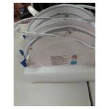 Ensenior 4 Pack 6 Inch Ultra-Thin LED Recessed Ceiling Light with Junction Box, 3500K Neutral White, 12W 110W Eqv, Dimmable Can-Killer Downlight, 1050LM High Brightness - ETL and Energy Star Certified