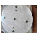 4 Tier 360Â° Rotating Stackable Shelves Bookshelf Organizer (White)