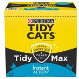 Purina Tidy Cats Clumping Cat Litter, Tidy Max Instant Action Multi Cat Litter - 38 lb. Box