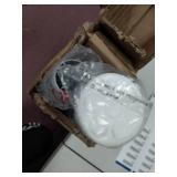 Moyeno Shower Curtain Rod Tension Rod Adjustable, No Drill Window Curtain Rod, Tension Curtain Rod Expandable Room Divider Blackout, Extra Long for Outdoor, Living Room - White - 83-122 Inches