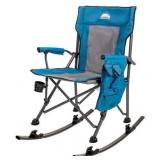 Coastrail Outdoor Folding Rocking Chair with Detachable Rockers