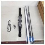 DOSTYLE Recurve Archery and Arrow Set Hunting Long Bow Kit for Outdoor Shooting Training