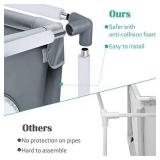 Large Playpen for Baby, Extra Safe with Anti-Collision Foam Playpens for Babies, Indoor and Outdoor Playground for Children, Activity Center with Gate, Large Anti-Fall Playpen