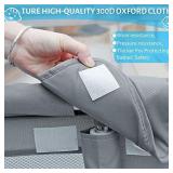 Large Playpen for Baby, Extra Safe with Anti-Collision Foam Playpens for Babies, Indoor and Outdoor Playground for Children, Activity Center with Gate, Large Anti-Fall Playpen