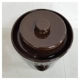 Trademark Innovations Ceramic Vinegar Set with Weights and Cabbage Tamper