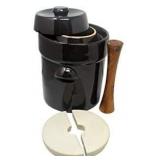 Trademark Innovations Ceramic Vinegar Set with Weights and Cabbage Tamper