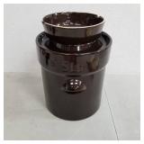 Trademark Innovations Ceramic Vinegar Set with Weights and Cabbage Tamper