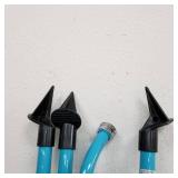 Aqua Joe AJ-IST72ZM Indestructible Zinc Impulse 360-Degree Telescoping Tripod Sprinkler