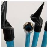 Aqua Joe AJ-IST72ZM Indestructible Zinc Impulse 360-Degree Telescoping Tripod Sprinkler