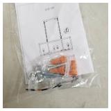 KSANA Dining Room Chandelier, 8 Kitchen Island Lights, Long, Brown