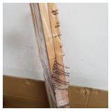 KSANA Dining Room Chandelier, 8 Kitchen Island Lights, Long, Brown