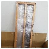 KSANA Dining Room Chandelier, 8 Kitchen Island Lights, Long, Brown