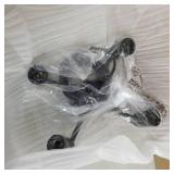 KSANA Dining Room Chandelier, 8 Kitchen Island Lights, Long, Brown