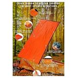 ACVCY Emergency Sleeping Bag, 2 Pack, Lightweight Emergency, Compact Survival Sleeping Bag, Waterproof, Emergency Thermal Blanket, Multipurpose Outdoor Survival Kit, Hiking, Camping