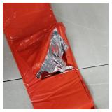 ACVCY Emergency Sleeping Bag, 2 Pack, Lightweight Emergency, Compact Survival Sleeping Bag, Waterproof, Emergency Thermal Blanket, Multipurpose Outdoor Survival Kit, Hiking, Camping