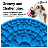 BILLIE BEAN 2 Pack Dog Lick Pad, Strong Suction Dog Lick Pad, Large and Small Dog Lick Pad, Our Dog Lick Pad is a Bathing Bowl YELLOW AND GREEN