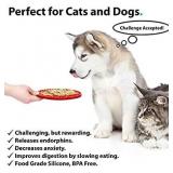 BILLIE BEAN 2 Pack Dog Lick Pad, Strong Suction Dog Lick Pad, Large and Small Dog Lick Pad, Our Dog Lick Pad is a Bathing Bowl YELLOW AND GREEN