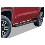 Off Roader Eboard Running Board 5" Black Fits 2019-2020 Chevy Silverado GMC Sierra 1500 Crew Cab(Exclude 2019 Silverado Sierra 1500 LD) (Nerf Bar | Side Steps | Side Bars)