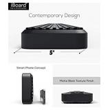 Off Roader Eboard Running Board 5" Black Fits 2019-2020 Chevy Silverado GMC Sierra 1500 Crew Cab(Exclude 2019 Silverado Sierra 1500 LD) (Nerf Bar | Side Steps | Side Bars)