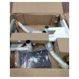 KMINA - Toilet Frames for the Elderly, Toilet Frame with Handles, Toilet Safety Rails, Bathroom Safety Frame, Adjustable Grab Bar, Stand Alone Toilet Rail, Bariatric Toilet Frame, Easy Installation.