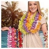 leis for luau party pack unknown make and model( stock photos for reference only items may vary)