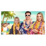 leis for luau party pack unknown make and model( stock photos for reference only items may vary)