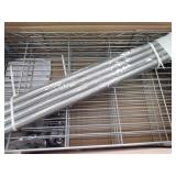 SINGAYE 4 Tier Adjustable Wire Shelving Metal Storage Rack for Laundry Bathroom Kitchen 530Lbs Capacity 13.4" D x 23.2" W x 47.2" H Silver