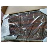 Laptop Bed Table, NEARPOW Adjustable Laptop Bed Tray for Computer and Laptop Bed Stand, Laptop Desk for Bed, Lap Desk for Adults for Eating and Writing in Sofa and Couch, Brown