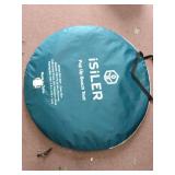 ISILER Pop Up Beach Tent, 3-5 Person 86Ã57Ã47 inches Sun Shelter, Portable Outdoor Beach Shade Tent, UPF 50+ Baby Beach Shelter, Easy Setup Windproof Waterproof Beach Canopy Cabana with Carry Ba