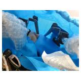 KingCamp Low Sling Beach Chair for Camping Concert Lawn, Low and High Mesh Back Two Versions