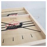 2 in 1 Ice Hockey Game, Fast Sling Puck Game Sports Board Game Winner Board Games 2 in 1 Slingshot Table Desktop Battle Toys for Parent-Child Adults Kids , Large 22x 11.5 INCH