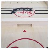 2 in 1 Ice Hockey Game, Fast Sling Puck Game Sports Board Game Winner Board Games 2 in 1 Slingshot Table Desktop Battle Toys for Parent-Child Adults Kids , Large 22x 11.5 INCH