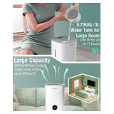 OPOLAR Evaporative Humidifier for Bedroom EV03