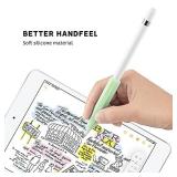 3 Sizes Silicone Grip Holder Protective Skin Sleeve Cover Case Accessories,Compatible with Apple Pencil 1st / 2nd Gen, for iPad Pro 9.7"/10.5"/11" /12.9", (S, M, L) COLORS VARY PLEASE SEE PHOTOS