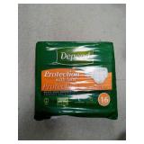 Depend Unisex Maximum Absorbency Adjustable Incontinence Briefs with Tabs, L, 16 Count