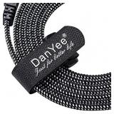 Cat 7 Ethernet Cable, DanYee Nylon Braided 10ft CAT7 High Speed Professional Gold Plated Plug STP Wires CAT 7 RJ45 Ethernet Cable