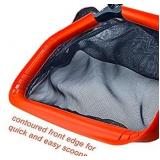 SUNYPLAY Pool Skimmer Net,Heavy Duty Pool Leaf Skimmer,Premium Leaf Rake Catcher with Deep Net Bag,Fast Cleaning