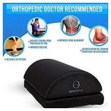 Ergonomic Foot Rest by Ergrowth, Adjustable Office Foot Rest, Travel Foot Rest Pillow, Foot Cushion, Footrest for Desk, Leg Rest
