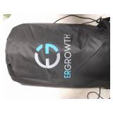 Ergonomic Foot Rest by Ergrowth, Adjustable Office Foot Rest, Travel Foot Rest Pillow, Foot Cushion, Footrest for Desk, Leg Rest