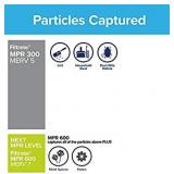 Filtrete 14x25x1, AC Furnace Air Filter, MPR 300, Clean Living Basic Dust, 6-Pack (exact dimensions 13.81 x 24.81 x 0.81)