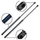 Rear Glass Struts Compatible with 1997-2006 Jeep Wrangler Shocks - Rear Glass WINDOW Replacement Strut - Gas Charged Lift Supports (Pair / 2pc)